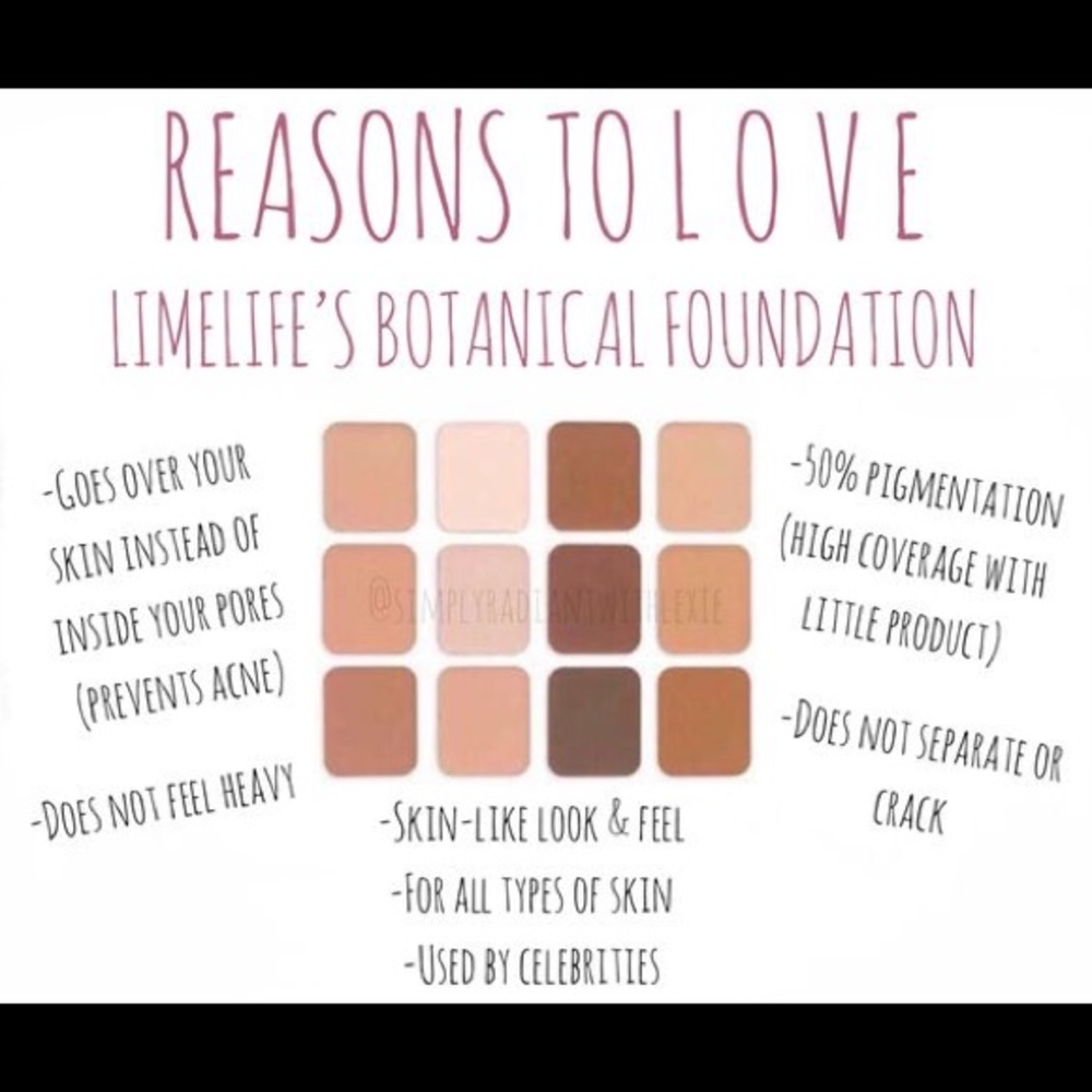 LimeLife botanical foundation!